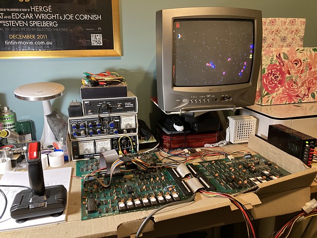 Nintendo Space Firebird PCB set