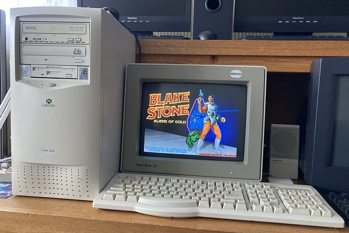 Gateway GP6-333c system, Windows 98SE