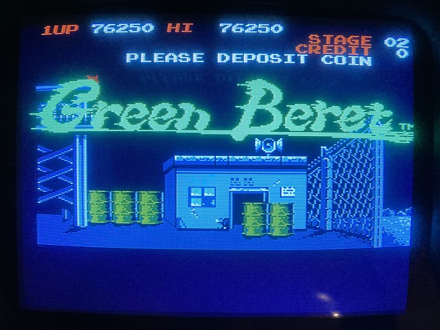 Green Beret, Konami