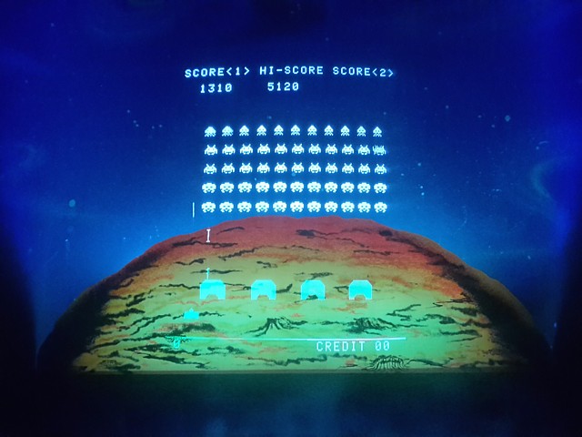 Space Invaders upright by Taito