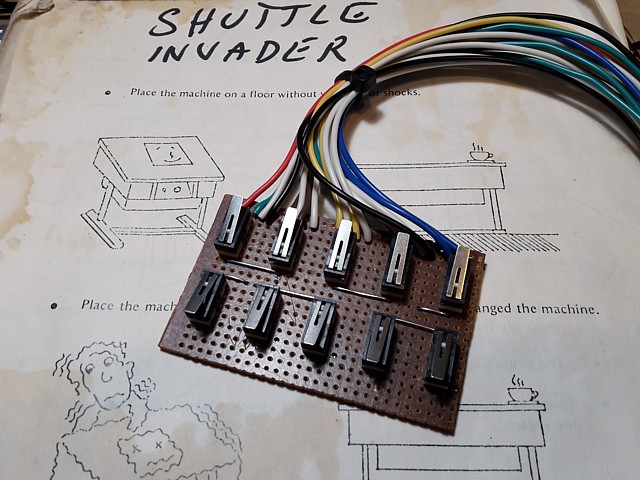 Shuttle Invader PCB, Omori