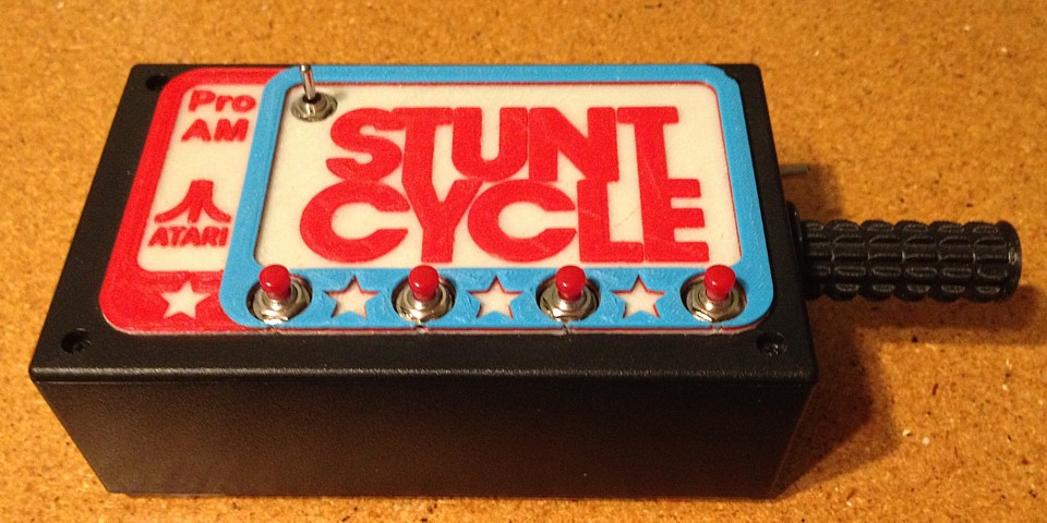 Stunt Cycle TV Game kit ETI-810